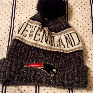 New England Patriots winter hat